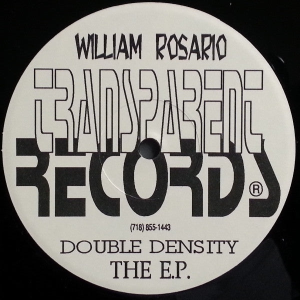 William Rosario : Double Density - The E.P. (12", EP)