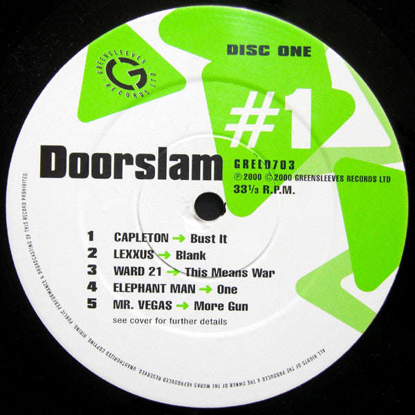 Various : Doorslam (2xLP, Comp)