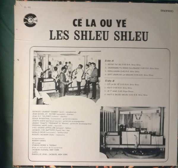 Les Shleu-Shleu : Cé La Ou Yé (LP)