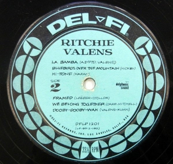 Ritchie Valens : Ritchie Valens (LP, Album, Mono)