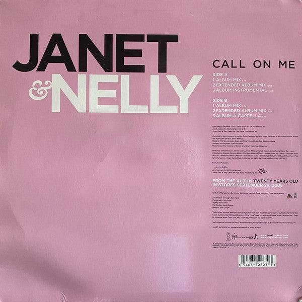 Janet* & Nelly : Call On Me (12")