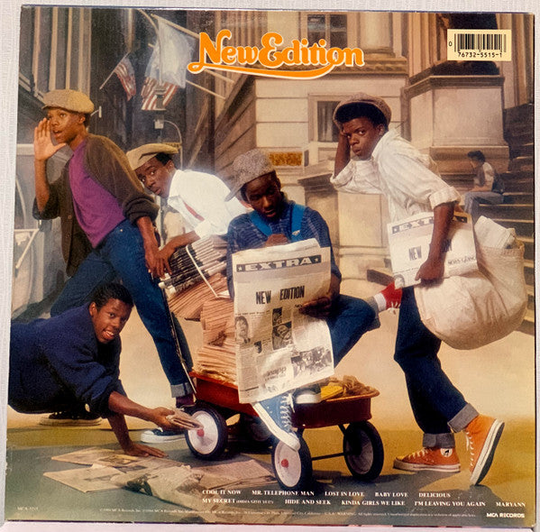 New Edition : New Edition (LP, Album, Glo)