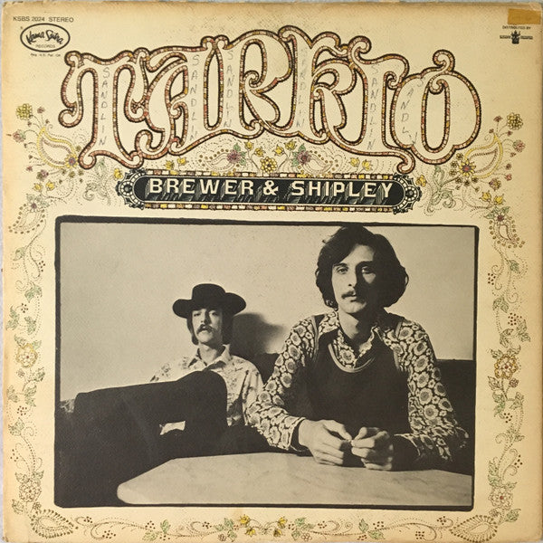 Brewer & Shipley* : Tarkio (LP, Album, Son)