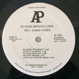 Rev. James Paden : In Your Service, Lord (LP)