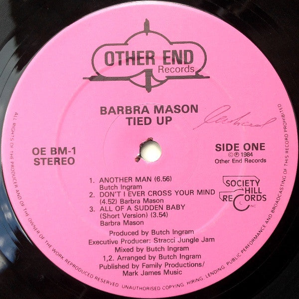 Barbra Mason* : Tied Up (LP, Album)