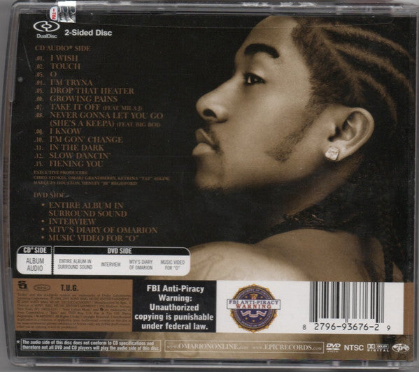 Omarion : O (Hybrid, DualDisc, Album, Multichannel, NTSC, Reg)