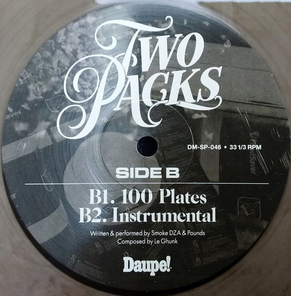 Pounds, Smoke DZA : Two Packs (10", EP, Ltd, Smo)