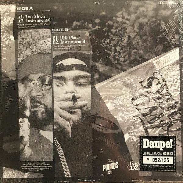 Pounds, Smoke DZA : Two Packs (10", EP, Ltd)