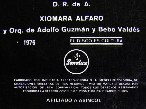 Xiomara Alfaro : Xiomara Alfaro (LP, Comp)