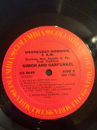 Simon & Garfunkel : Wednesday Morning, 3 A.M. (LP, Album, RE, Ter)