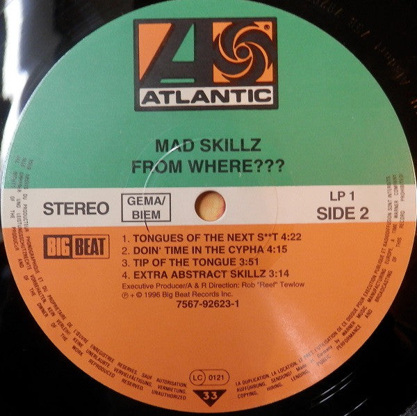 Mad Skillz : From Where??? (2xLP, Album)