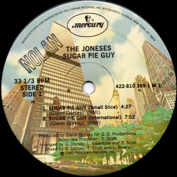 The Joneses : Sugar Pie Guy (12")