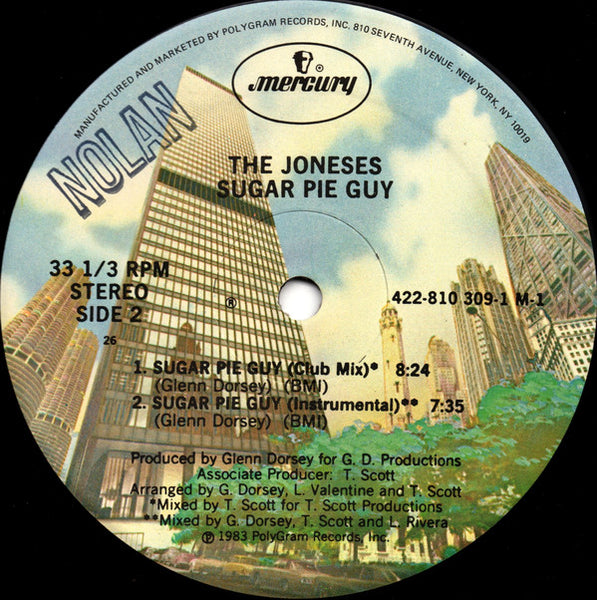 The Joneses : Sugar Pie Guy (12")