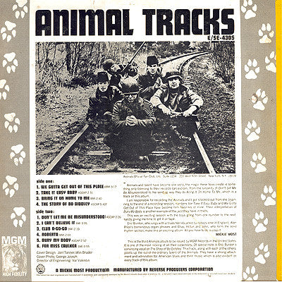 The Animals : Animal Tracks (LP, Album)