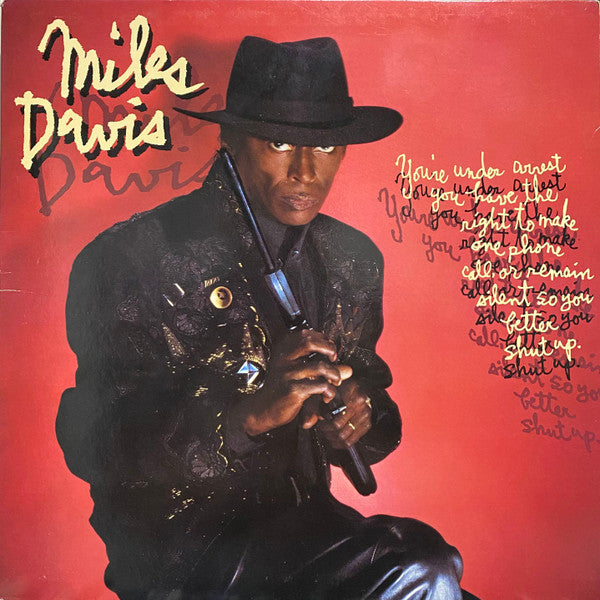 Miles Davis : You're Under Arrest (LP, Album, Gat)