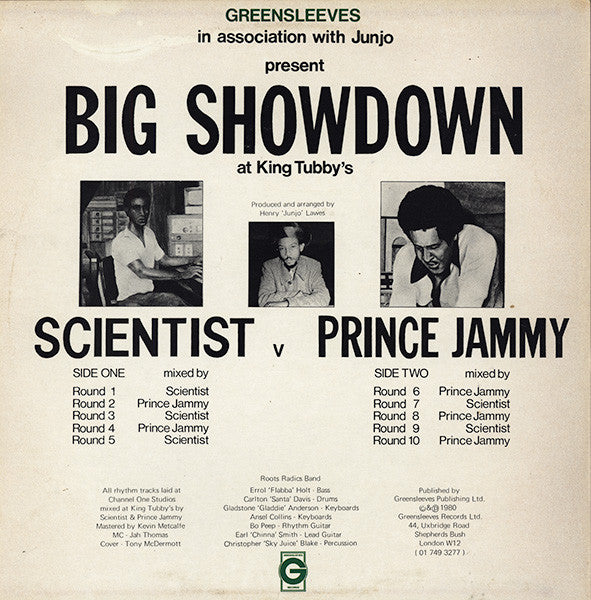 Scientist vs. Prince Jammy : Big Showdown (LP, Album)