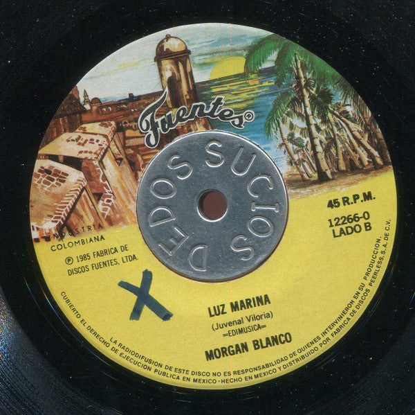 Los Corraleros de Majagual / Morgan Blanco : Fanny / Luz Marina (7", Single)