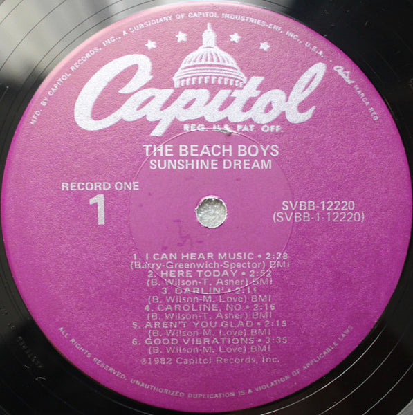 The Beach Boys : Sunshine Dream (2xLP, Comp, Mono, Win)