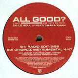 De La Soul : All Good? (12", Promo)