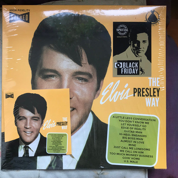 Elvis Presley : The Elvis Presley Way (LP, Ltd, Gol + CD)