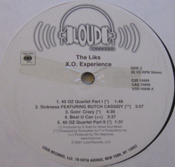 Tha Liks* : X.O. Experience (2xLP, Album, Promo, Cle)