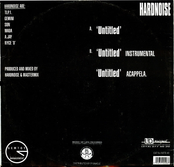 Hardnoise : Untitled (12")