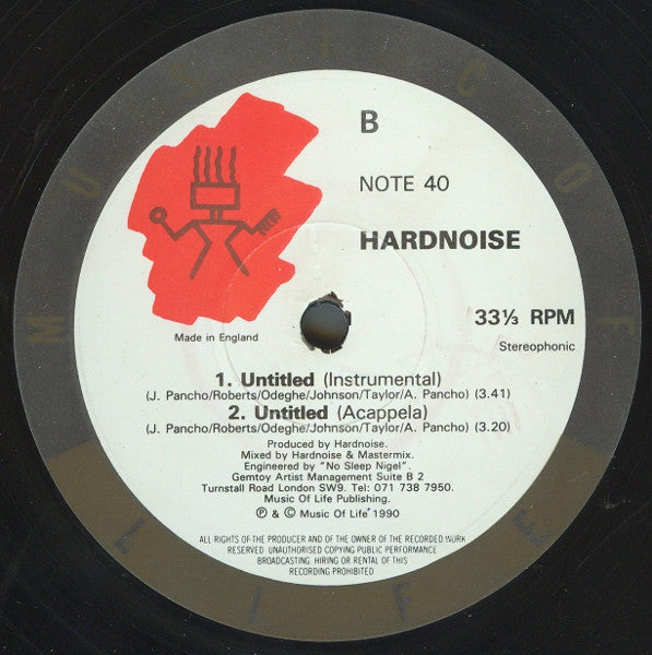 Hardnoise : Untitled (12")