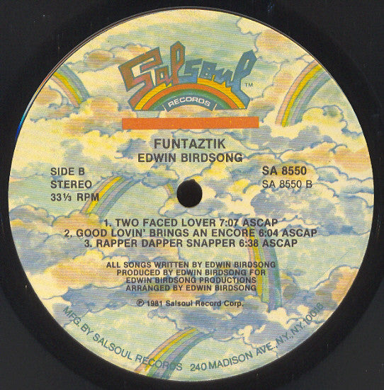 Edwin Birdsong : Funtaztik (LP, Album)