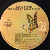 Carly Simon : The Best Of Carly Simon (LP, Comp, Club, RE, SP )