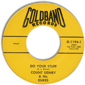 Count Sidney & His Dukes : Do Your Stuff / Country People (7")