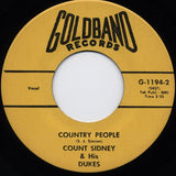 Count Sidney & His Dukes : Do Your Stuff / Country People (7")