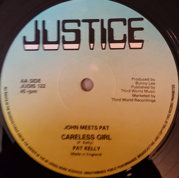 John Holt / Pat Kelly : Stick By Me / Careless Girl (12")