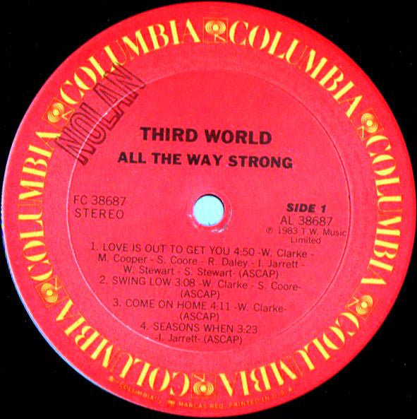 Third World : All The Way Strong (LP, Album)