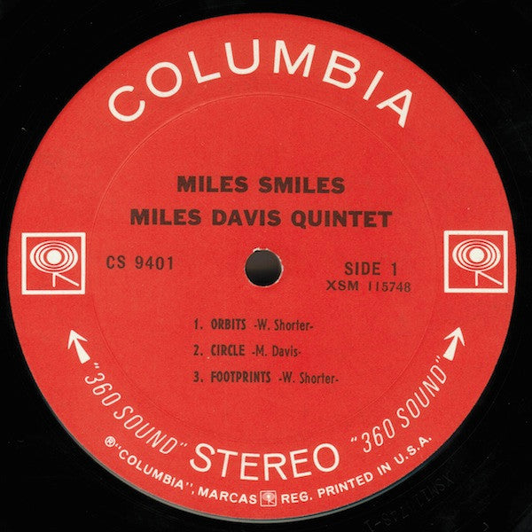 Miles Davis Quintet* : Miles Smiles (LP, Album, Pit)