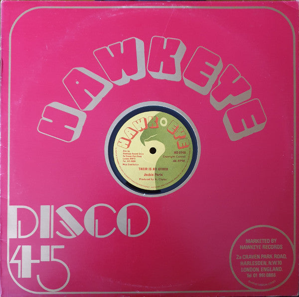 Jackie Paris (2) : Their Is No Other / So Much Love (12")