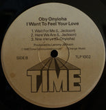 Oby Onyioha : I Want To Feel Your Love (LP, Album)