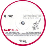 DJ Skip : Euphony EP (12", EP, Ltd, P/Mixed)