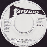 Cornell Campbell : Queen Of The Minstrel (7", Single, RP)