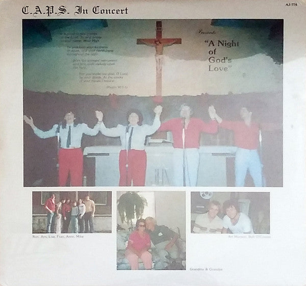 C.A.P.S. : A Night Of God's Love (LP)