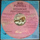 Bud Powell : Broadcast Performances 1953, Vol. 1 Of 6 Volumes (LP, Gre)