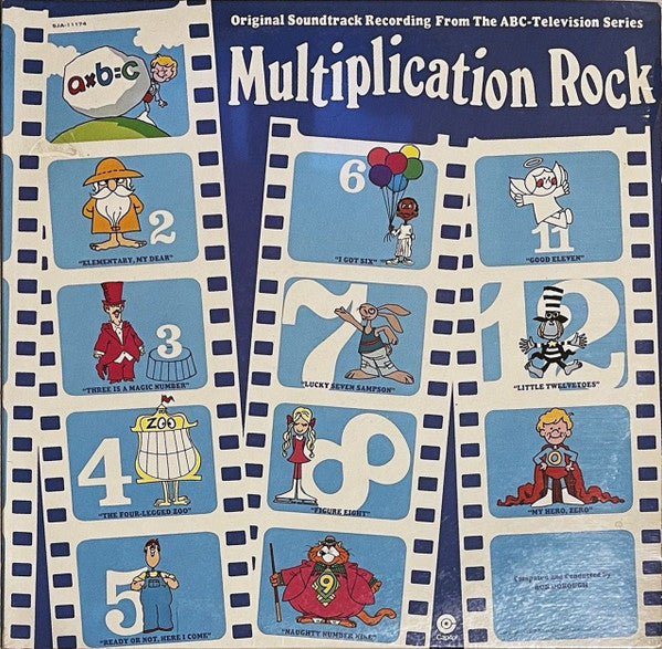 Bob Dorough : Multiplication Rock (Original Soundtrack Recording From The ABC-Television Series) (LP, Album, Win)