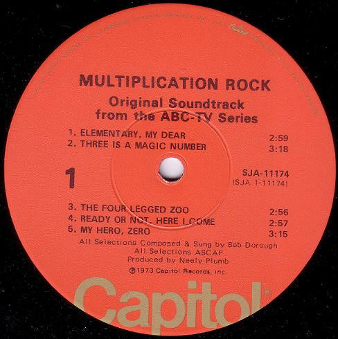 Bob Dorough : Multiplication Rock (Original Soundtrack Recording From The ABC-Television Series) (LP, Album, Win)