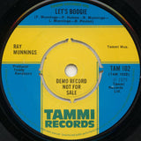 Ray Munnings : It Could Happen To You / Let's Boogie (7", Promo)