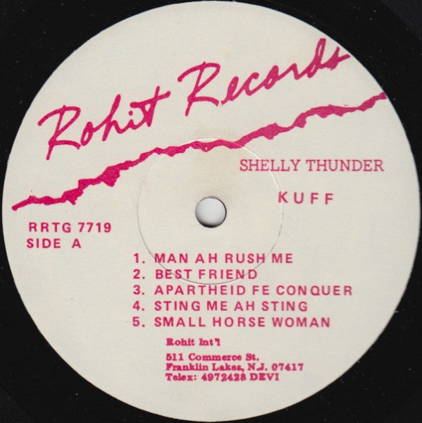 Shelly Thunder : Kuff (The Best Of Reggae Dancehall Volume 2) (LP, Comp)