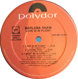 Marlena Shaw : Love Is In Flight (LP, Album)