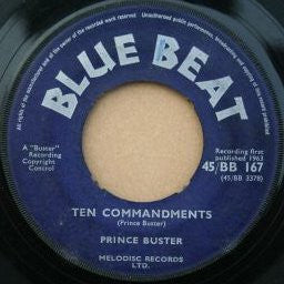 Prince Buster : Ten Commandments / Buster's Welcome (7", Single)