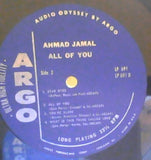 Ahmad Jamal : All Of You (LP, Album, Mono)