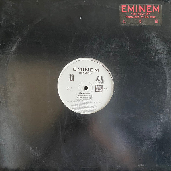 Eminem : My Name Is (12", Promo)