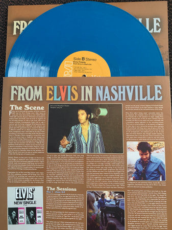 Elvis Presley : From Elvis In Nashville (LP, Aqu + LP, Tan + Ltd, Gat)