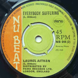 Laurel Aitken : Landlords & Tenants / Everybody Suffering (7")